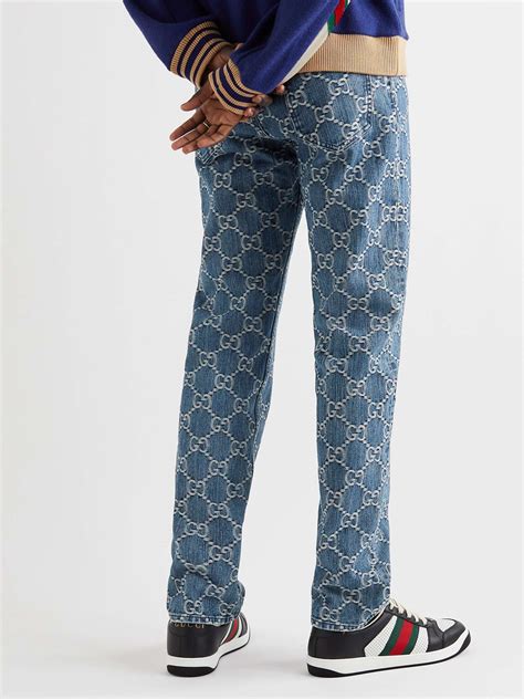 gucci slim fit trousers|gucci trousers sale.